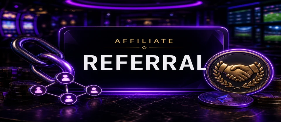 Shuffle affiliate referral illustration