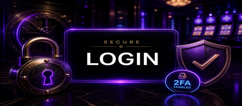 Shuffle secure login illustration